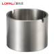 4mm加厚304不锈钢烟灰缸加高拉丝防风盅厚料时尚 KTV高档烟盅送礼