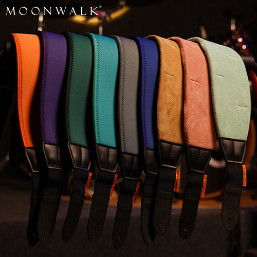 MOONWALK SS-22D/C电吉他贝斯木吉他箱琴通用加宽加厚减负背带