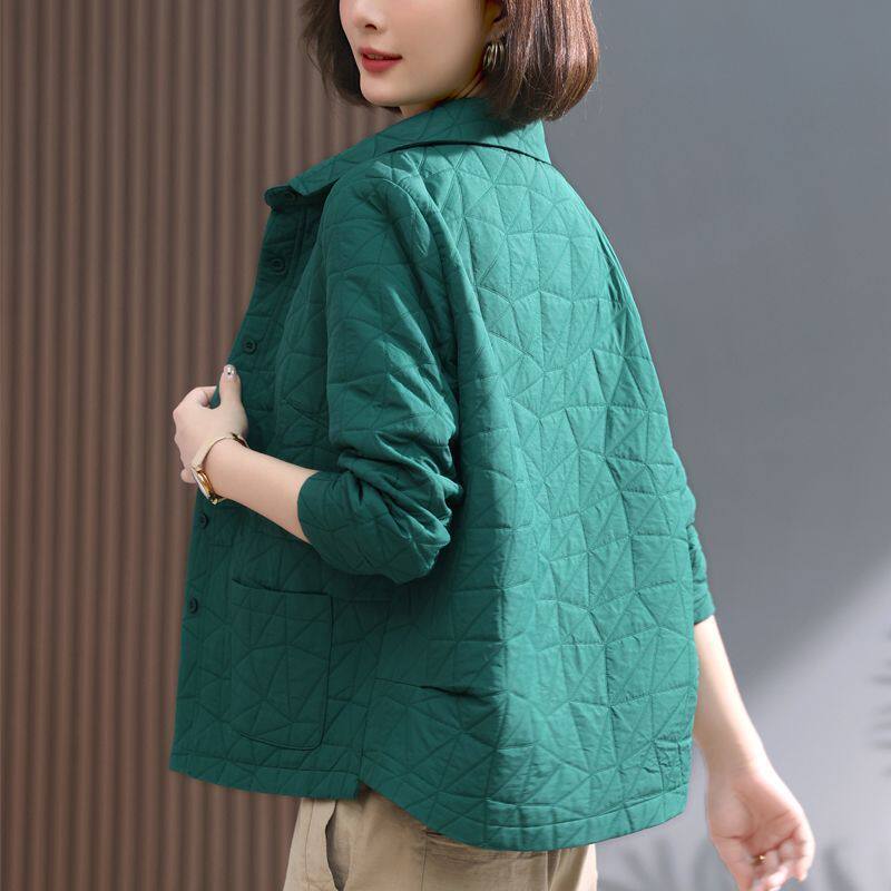 2026新款棉衣外套中年妈妈女秋冬款休闲短款上衣韩版宽松棉服