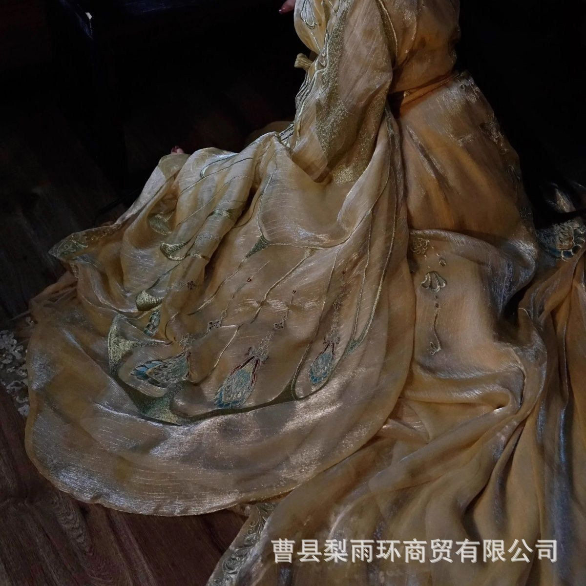 2026新款汉服魏晋古风直裾长衫战国袍重工刺绣高颜值超仙汉服大袖