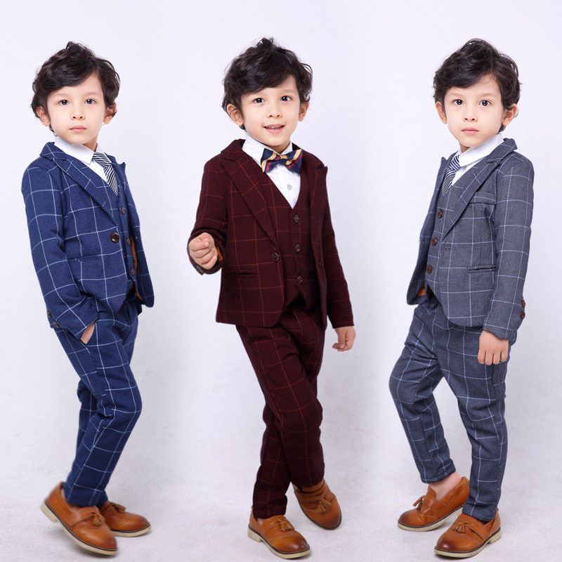 2026新款儿童西装套装三件套男童小西装中大童西服外套秋冬加,童装/婴儿装/亲子装,西服/小西装,淘宝优惠券,粉丝福利购,淘宝优惠卷