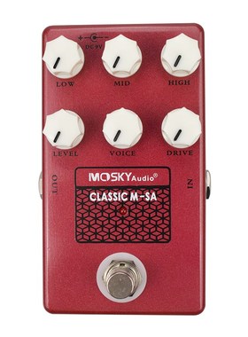 箱头模拟效果器过载3段均衡单块吉他贝斯通用复刻Tech21 Sansamp