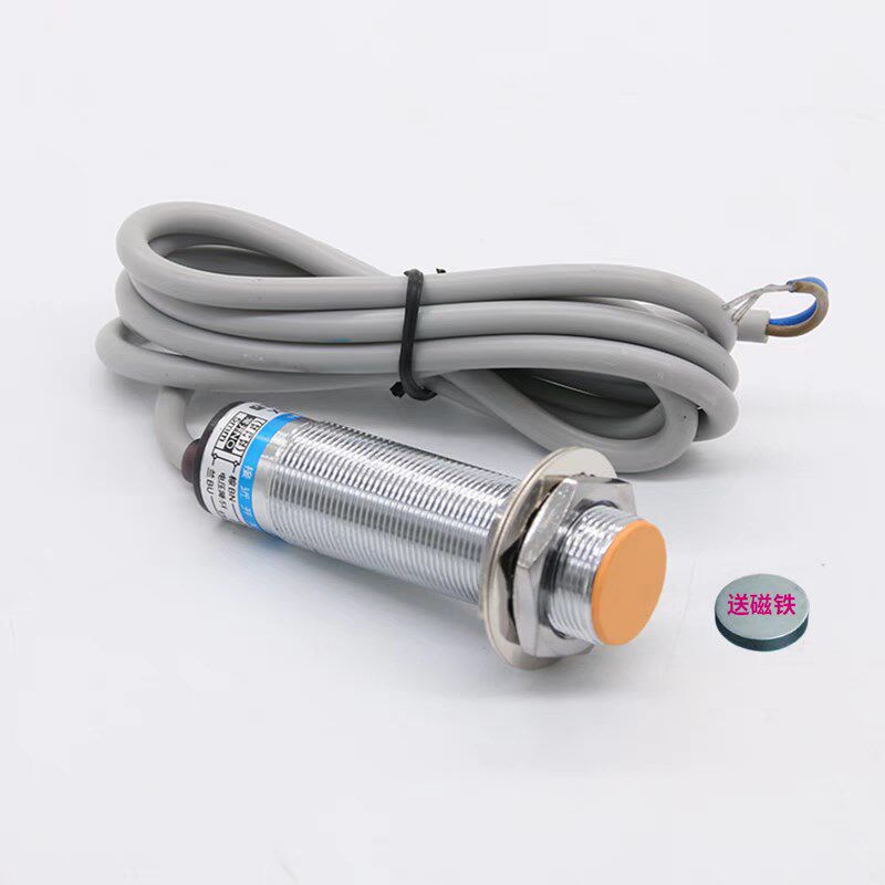 远距离磁吸开关HE18-30AB两线交流常闭24v220V380v磁铁感应30mm
