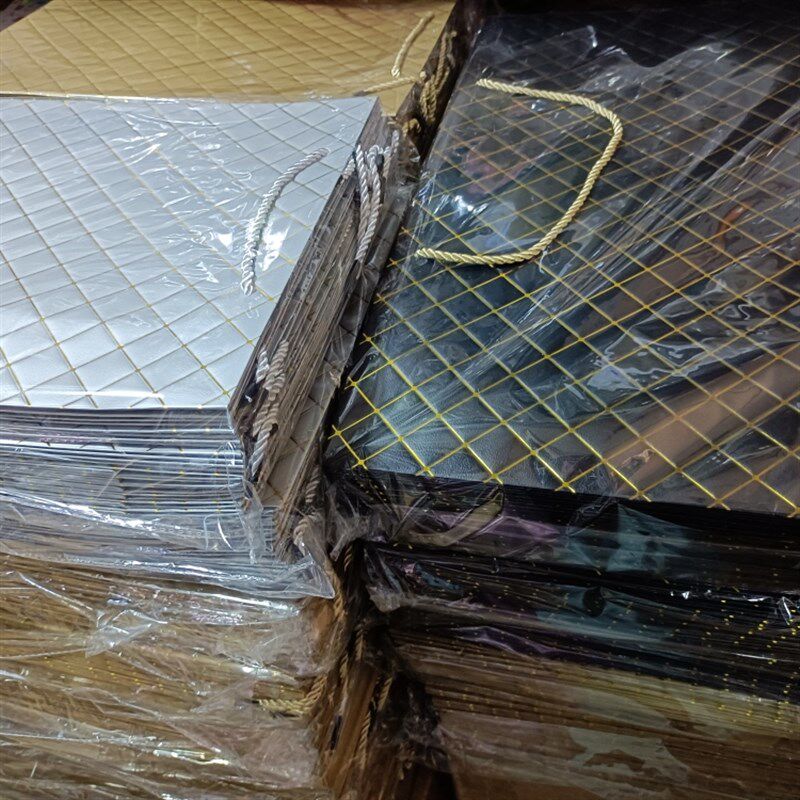 高端加大号竖版超大号横版金色银灰色黑色单色礼品纸袋商务礼品袋