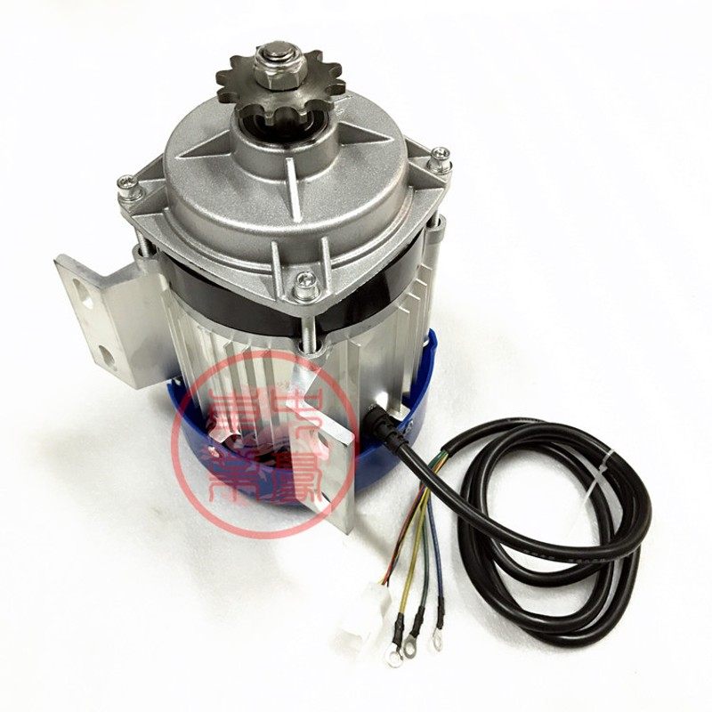 电动三轮车喂料车辆叉车升降台链条式电机无刷48v500w750w中置