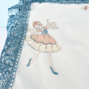 微波炉罩子盖布全包蕾丝防尘罩定做电烤箱欧式打印机韩式刺绣盖巾