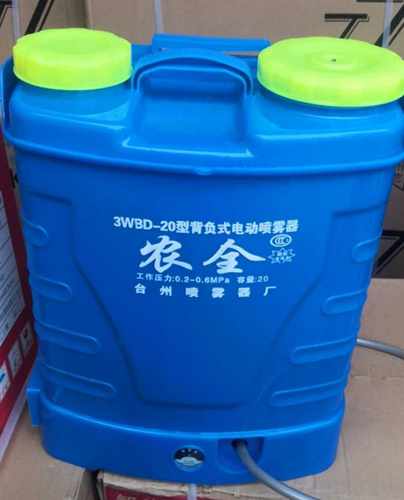 背负式电动手动喷雾器蓄电锂电池打药机农用消毒防疫消杀16升20L