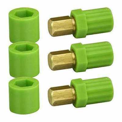 Hex Shear Shaft Coupler Compatible with Kitchen Pasta Roller