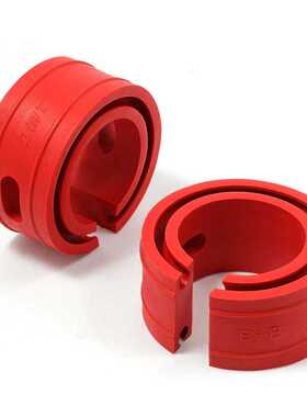 20元/套厂销红/橙色汽车弹簧缓冲胶垫减震器