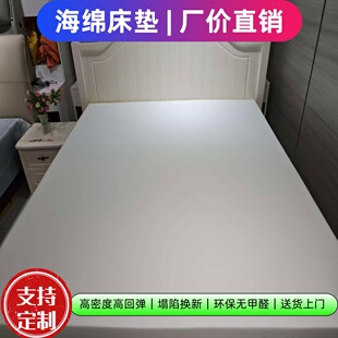 定制60D高密度海绵床垫学生床垫榻榻米垫加硬炕垫飘窗垫家用床垫
