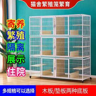 猫笼子猫舍繁殖繁育笼木板底猫笼垫板底猫笼寄养笼猫笼子猫舍猫笼