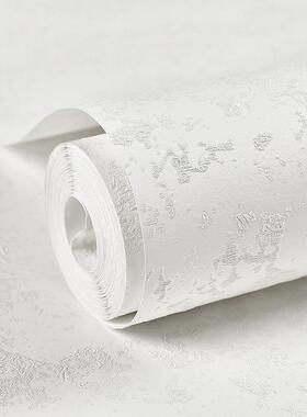 ∅浅绿色壁纸现代简约3d硅藻泥纯色素色淡绿色非自粘北欧风格墙