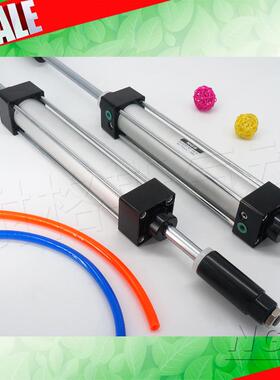 供应带磁行程可调气缸SCJ50*75-50-S气动稳定精密直线运动