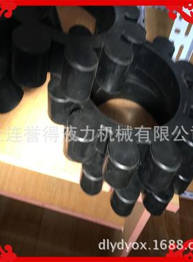 黑色橡胶材质的液力耦合器配件梅花弹性块YOX750