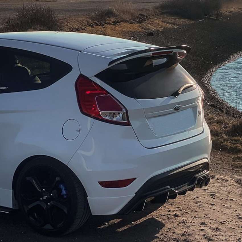 适用福特嘉年华Fiesta ST-Line MK6 MK6.5 2008-2017尾翼顶翼改装