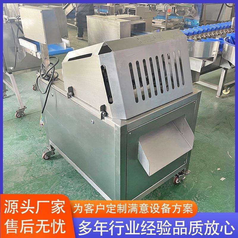 新鲜猪肋排切条切块机 小型黄焖鸡块切割机 多功能剁块机设备
