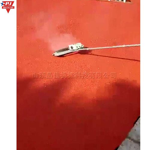 橡胶颗粒跑道摊铺工具 电机带动电热板 校园跑道摊铺整平工具