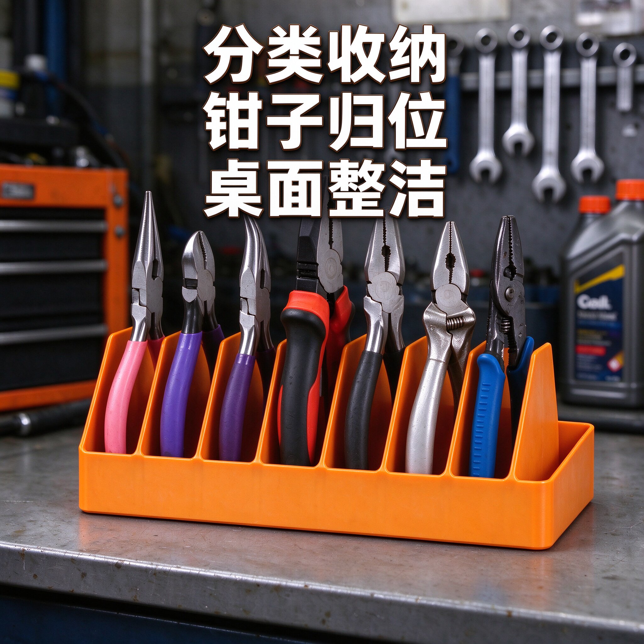 钳子收纳架五金工具收纳座