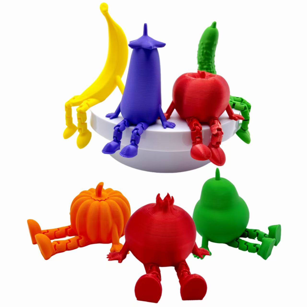 3D打印香蕉水果有趣小玩意