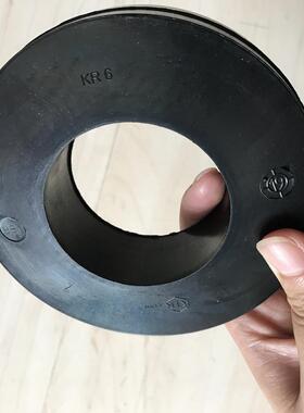 黑色KR7NBRKTR.com弹性套柱销套橡胶垫片-货期短现货80Shore-A