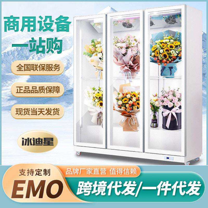 冷藏展示柜冰柜保鲜饮料啤酒单双三开门超市水果玻璃立式商用冰箱
