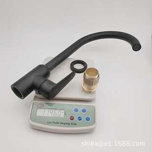 不锈钢黑色烤漆光头强菜盆龙头厨房水槽洗菜盆冷热卫浴洁具水龙头