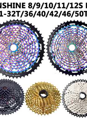 SWTXO山地自行车飞轮8/9/10/11/12速适用于XD/卡式自行车飞轮配件