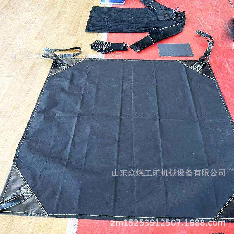 新型专用控火毯阻燃1500°高温灭火毯高科技纤维涂层汽车防火布