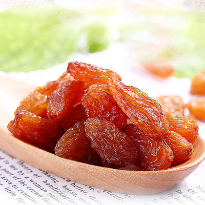 百草味玫瑰红葡萄干100g新疆特产