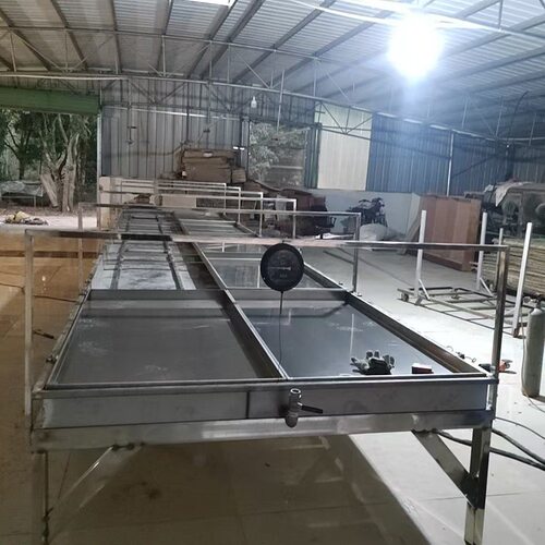 曲阜鼎立峰手工豆油皮机不锈钢方形2*8米腐竹生产线蒸汽加热厂家