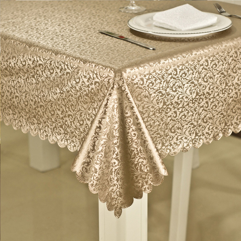 桌布防水防油免洗防烫长方形酒店欧式茶几台布餐桌布桌垫家用布艺,居家布艺,桌布,淘宝优惠券,粉丝福利购,淘宝优惠卷