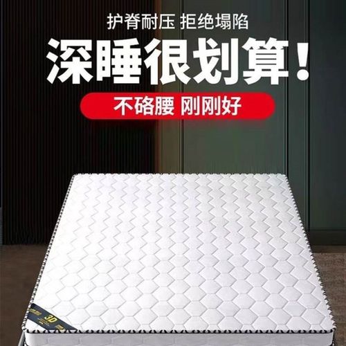 椰棕床垫双人环保棕垫1.8米软硬适中1.5m加厚棕榈定做1.2折叠床垫
