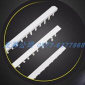 7mm宽 3P断路器接线端子1米80A紫铜连接铜排1.8厚 汇流排C45 DZ47