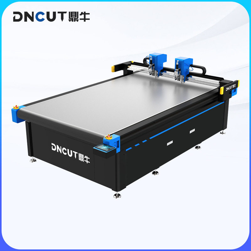 密封垫片切割机 塑胶硅胶石棉全自动裁切机 数控震动刀裁剪机厂家