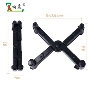 响震X型电脑散热主机架台式机箱托架主机支架移动 主机座 主机托