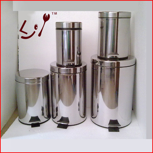 时尚不锈钢卫生桶 不锈钢脚踏垃圾桶果皮桶脚踏卫生桶 3 5 8 30升