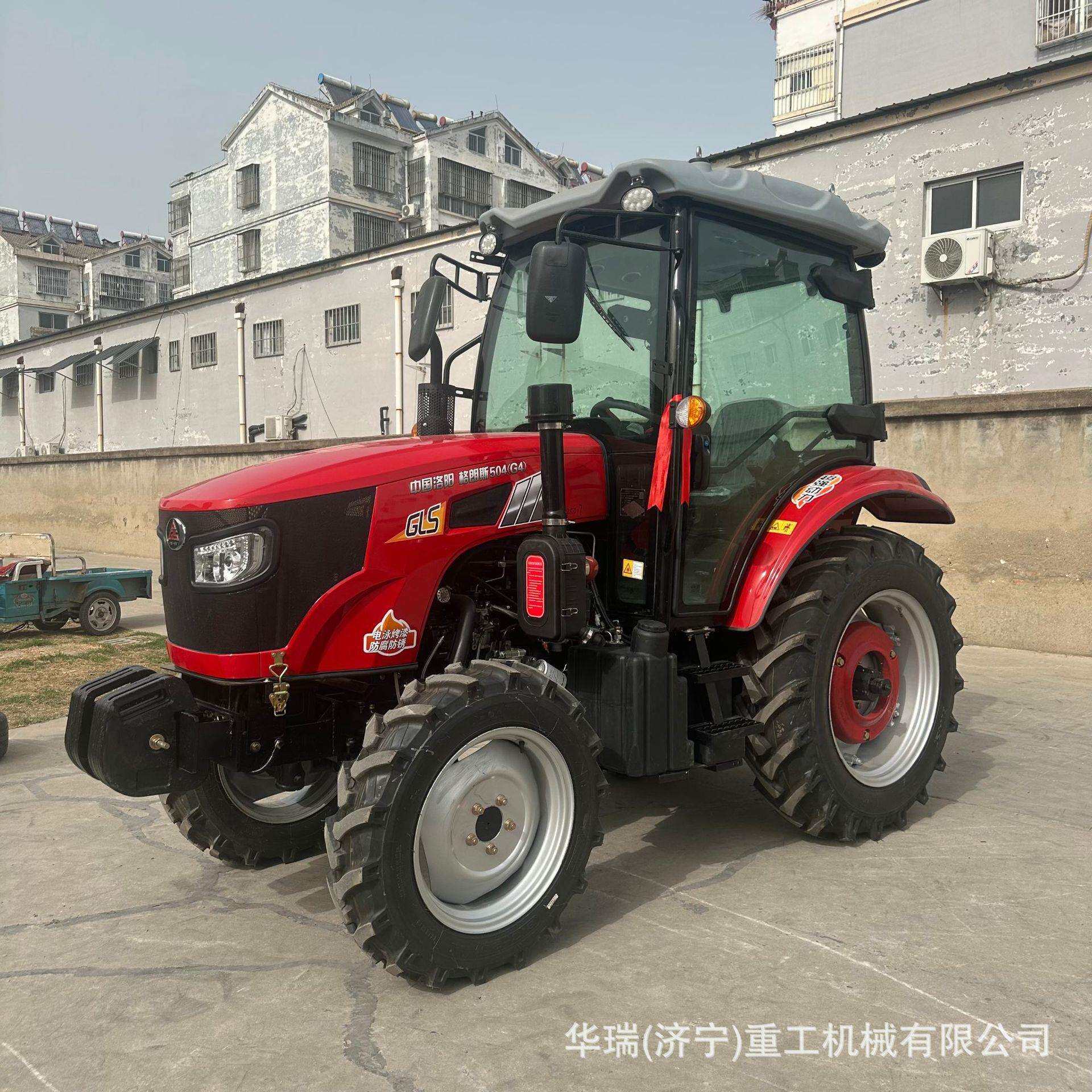 农用拖拉机格朗斯504小型四驱轮式拖拉机东方红发动机小型农用车