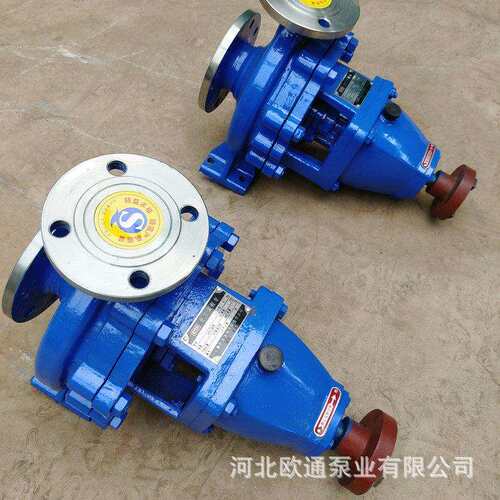 欧通 现货供应 不锈钢离心泵 石油化工泵 IH型耐酸碱化工泵