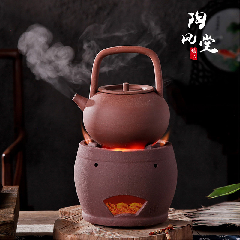 碳炉烧炭炉红泥炉风炉木炭烧水小火炉家用砂锅炉煮茶器功夫煮茶炉