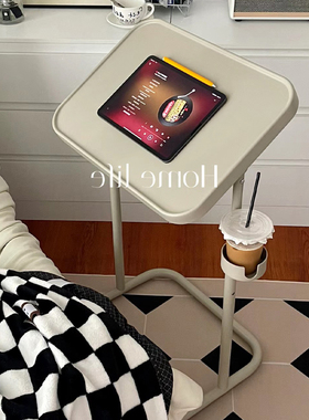 床边桌可移动床上电脑桌卧室小桌子升降书桌家用笔记本学习折叠桌