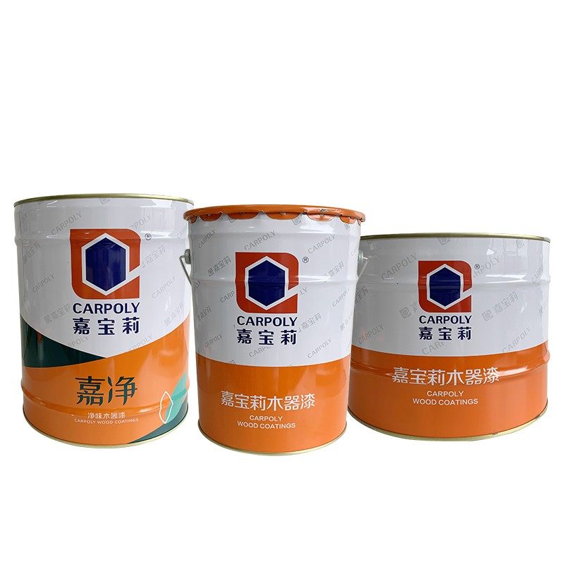 嘉宝莉大桶家具漆PU油性木器漆透明底漆亮光清面漆实木大包装油漆