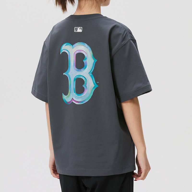 MLB官方情侣T恤男装女装2026年新款时尚运动服透气短袖3ATSB0663图片