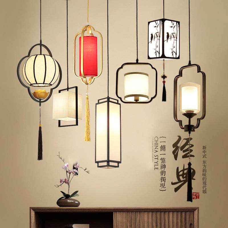 新中式小吊灯中国风茶楼餐厅吧台LED灯过道玄关书房卧室床头吊灯,模玩/动漫/周边/娃圈三坑/桌游,模型制作工具/辅料耗材,淘宝优惠券,粉丝福利购,淘宝优惠卷