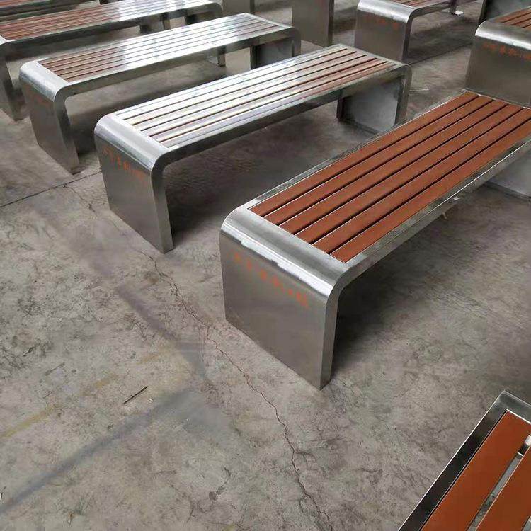 广场排椅商业街座椅商场等候椅休闲椅不锈钢小区公园长凳