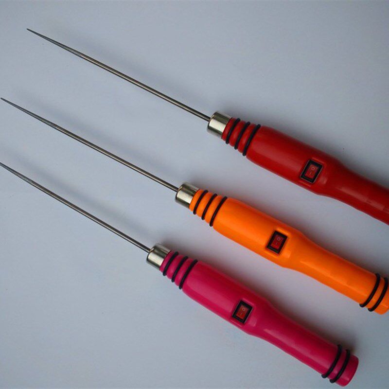 充电式清洁枪电捻杆纺织皮辊清洁机器细粗纱卷毛棒搅针绞花枪粘棍