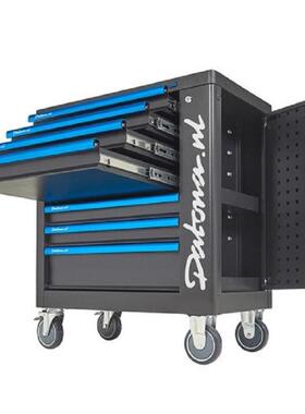 DATONA迪涛娜 轿车维修工具8抽屉密码锁工具车，302件6托盘DT-8