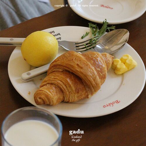 gadu 独立设计波丽露餐盘平盘汤盘椭圆盘耐高温早餐盘深盘