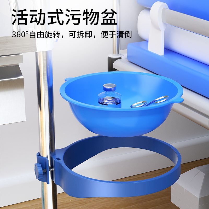 不锈钢治疗车护用小推车诊护医士换药所理小推车手术仪器拔罐推车