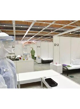 方舱避难标准隔间搭建材料接种摊位易拆装快速唾沫采样房生产厂家