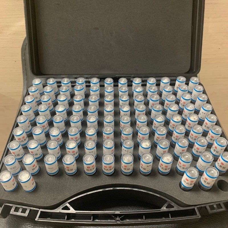 销式塞规针规套装高精度通止规量棒PIN规轴承钢针规间隔0.01盒子